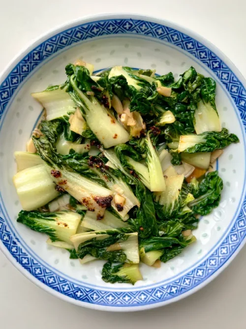 Garlic Bok Choy Stir-Fry