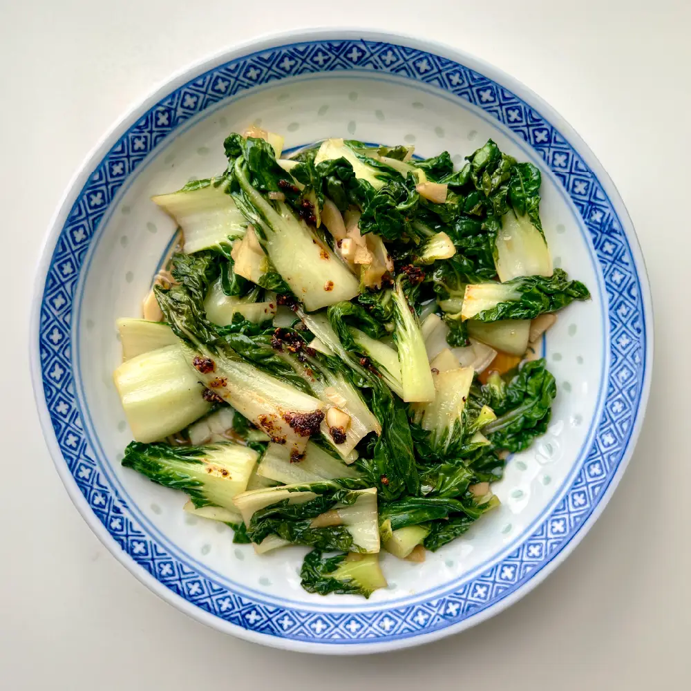 Garlic Bok Choy Stir-Fry